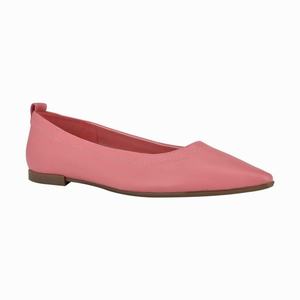 Nine West Raya Pointy Toe Flats - Rose - Ireland (UP1534029)